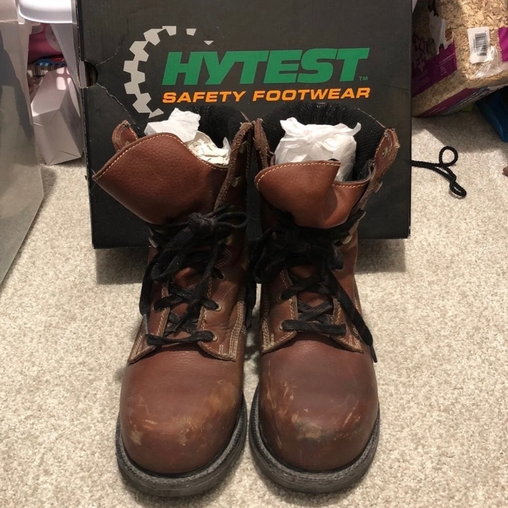 Men’s Hytest Steel Toe Work Boots